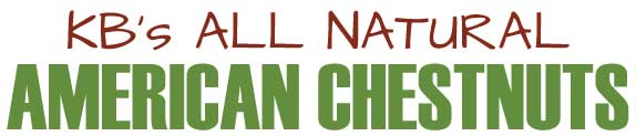 KB's All Natural American Chestnuts Logo